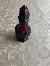 Avon Ruby Red Cape Cod  1876 Salt Shaker picture