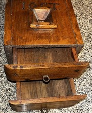 Antique Independent Order of Good Templars (I.O.G.T.) Ballot Box BAIRDSVILLE picture