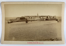 Oblin, France, Saint-Malo, General View, albumen print, ca.1880 vintage albums picture