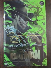 ABSOLUTE BATMAN #19 RACHTA LIN SCARECROW SPOT FOIL 3X SIGNED LIN SNYDER DRAGOTTA picture