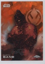 2025 Topps Chrome Star Wars Sapphire Orange 11/25 Darth Bane #113 z7j picture
