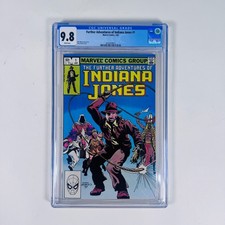 Further Adventures of Indiana Jones #1 1983 Marvel Comics - White Pages CGC 9.8 picture
