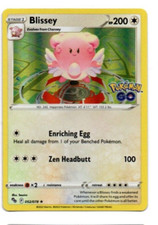 Epic Blissey Pokemon Card - Holo Foil  - Mint Condition picture