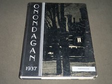 1937 ONONDAGAN SYRACUSE UNIVERSITY YEARBOOK - NEW YORK - PHOTOS - YB 1070 picture