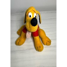 Vintage Playskool Pluto Plush Disney Dog Classic 80s Stuffed Animal Toy picture