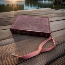 Vintage Harper Study Bible (Revised Standard Version) Bonded Leather VG Clean 88 picture