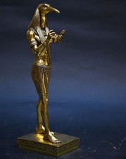 Authentic Ancient Egyptian Antique Rare God Thoth  Statue Figurine BC picture