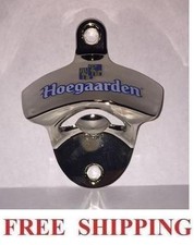 HOEGAARDEN BELGIAN WHITE ALE STATIONARY WALL MOUNTED BEER BOTTLE OPENER NEW picture