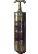 Vintage Brass General Quick Aid 85 HD Brass Fire Extinguisher - 13