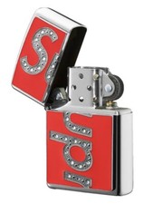 Brand New- Supreme Swarovski Crystal Zippo Lighter picture