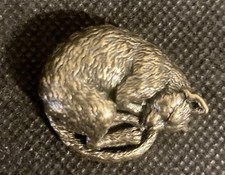 Sleeping Cat Handcrafted 1 1/4