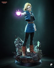 Android 18 Figurine Dragon Ball Hand Painted Model / DIY Kit 17 pcs picture