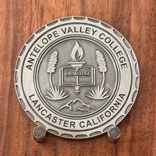 Antelope Valley College Founded 1929 Challenge Coin M#13 picture