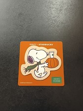 US Listing  Starbucks 2026 Snoopy Die Cut Card picture