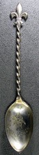 Early Acid Engraved Sterling Silver Souvenir Coffee Spoon Riverside California picture