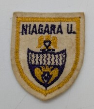 Vtg Niagara University Felt Fabric Patch Lewiston NY Catholic picture