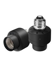 DEWENWILS 2 Pack Dusk to Dawn Light Sensor Socket with Timer Indoor/Outdoor E26 picture