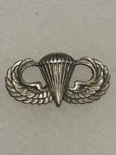 Post WWII Pre-1954 Balfour Army Jump Wings Marked 