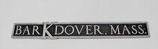 Bar K Dover Massachusetts MA Metal Sign picture