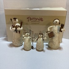 Flurryville The Berg Family Snowman 4 Piece Set With Original Box picture