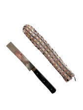 Antique 19thC German Jewish Kosher Slaughter Knife Shochet Chalaf Original Case picture