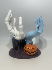 Bath & Body Works Disney Jack Skellington & Sally Hands Pedestal - Brand New picture
