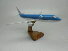B-737 KLM Boeing B737 Airplane Wood Model  picture