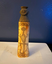 Sumatran Shaman Container, with carved lizard motif and ancestor head picture