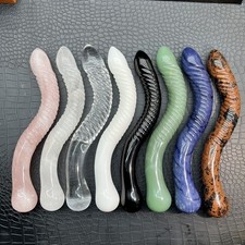 6PC Large Size Natural mixed Quartz Crystal Yoni Massage Stick Reiki gem decor picture