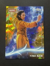 Ying Nan #113 2025 Topps Marvel Studios MCU Gold Sapphire /50 picture