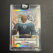 2026 Topps Vault Marvel The Thing Diamonds Silver Refractor Parallel /50 MD-83 picture