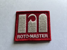 New NOS Vintage Roto Master Turbo Charger Hot Rod Drag Racing embroidered patch picture