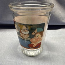BAMA Disney Snow White and the Seven Dwarfs Grumpy #8 Glass Tumbler picture