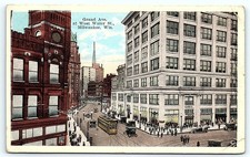 Milwaukee Grand Ave & West Water St, Gimbels, 1904 PM picture