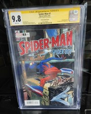 Spider-Man #7 CGC 9.8 SS Ramos Variant Signed By Dan Slott - 1st App. Spider-Boy picture
