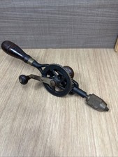 Vintage Millers Falls No 1 Drill Egg Beater Type HTF Number Woodworking Tool picture
