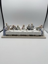 Classic Treasures Porcelain Collectible The Last Supper Sculpture Jesus picture