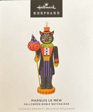 2025 Hallmark Noble Nutcracker Marquis Le Mew Halloween Ornament picture