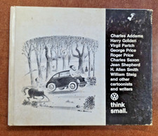 1967 Volkswagen Promotional Hardback Cartoon Book - Think Small - VW Beetle picture