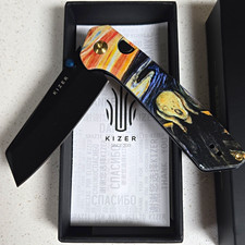 LIMITED EDITION Kizer Madrac #d out of 100 Renaissance  The Scream Munch S45VN  picture