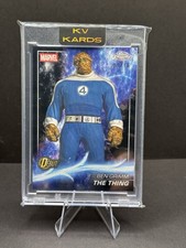 2025 Topps Chrome Marvel Studios The Thing Ben Grimm 9/10 Black refractor picture