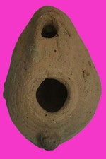 Ancient Holy Land Oil Lamp Artifact From Jesus Christ Homeland 400-600AD COA 36 picture