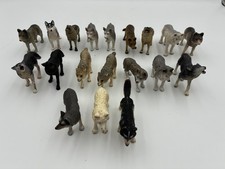 SCHLEICH BREYER PAPO and other Wolf  Husky Figurine set lot of 19 picture
