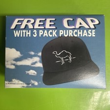 Vintage 1990's Black Camel Snapback Hat Never Worn  picture