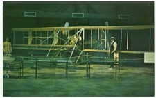 Wright Brothers 1909 Model Wright Flyer Air Plane Postcard Air Force Museum Ohio picture