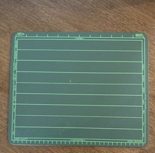 Vintage 1970's Super Slate World Research Green School Student Chalkboard picture