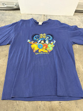 VTG Walt Disney World 2005 Mickey Mouse & Friends Graphic T-Shirt Blue Adult XL picture