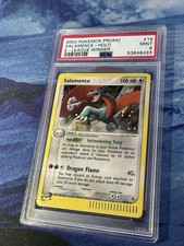 2004 POKEMON PROMO E-LEAGUE WINNER #19 SALAMENCE-HOLO PSA 9 picture