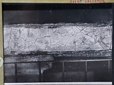 Jonah Cycle Fresco, Catacomb of St. Calixtus, Italy, Magic Lantern Glass Slide picture