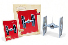Star Wars Tie Fighter 2003 Hallmark Keepsake Christmas Ornament w/ Sound NIB picture